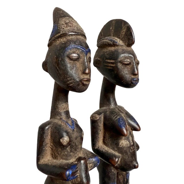 Wood Antique Ere Ibeji Yoruba Figures For Sale - Image 7 of 7