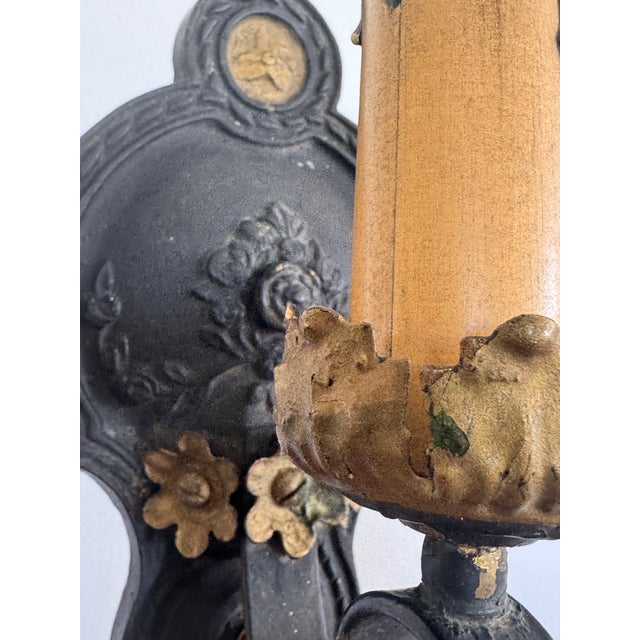 1920s Spanish Revival Wall Sconce For Sale In San Diego - Image 6 of 12
