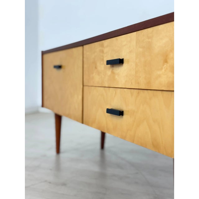 Brown Vintage Chest of Drawers in Wood For Sale - Image 8 of 12