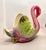 Vintage 1950’s Ceramic Swan Planter For Sale - Image 4 of 11