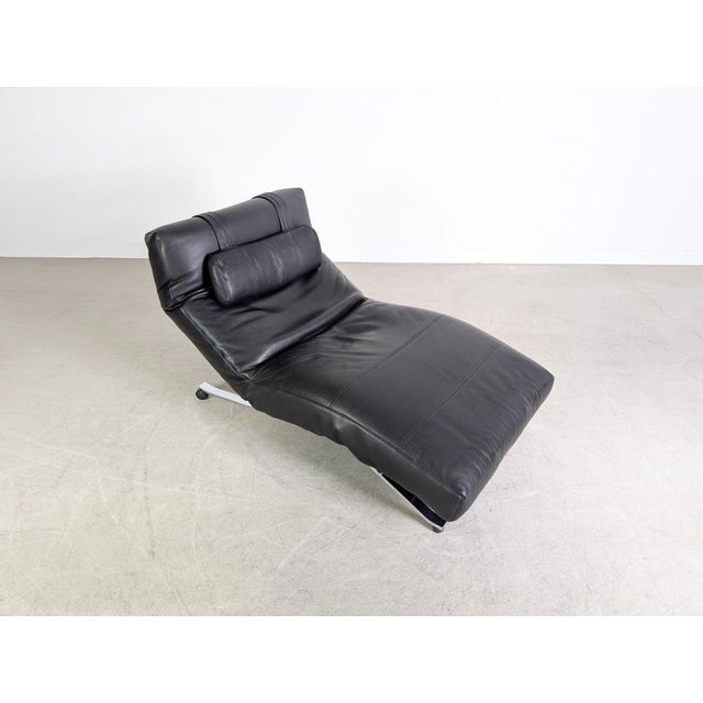 Vintage Chair in Leather by Jens Juul for Niels Eilersen, 1980 For Sale - Image 10 of 16