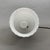1970s Vintage Murano Glass Table Lamp in Glossy White, 1970s For Sale - Image 5 of 11
