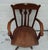 Antique Art Nouveau Swivel Chair in Oak, 1890s, in Good conditions. Designed 1890 to 1919
