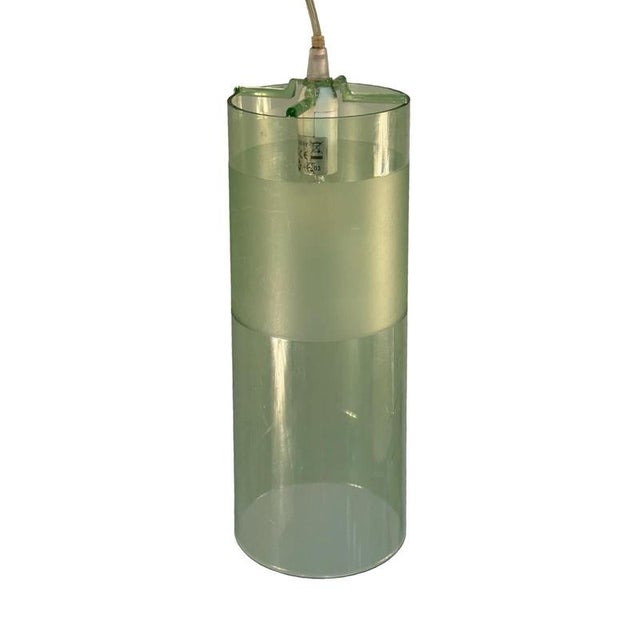 Easy Pendant Lamp in Green Plastic by Ferruccio Laviani for Kartell For Sale - Image 4 of 9