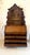 Antique Dutch Marquetry Walnut Bureau Bookcase, 1780 For Sale - Image 3 of 18