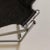 Metal French ‘David’ Black Cowside Sling Chair Attributed to Odile Mir for Prisunic, 1972 For Sale - Image 7 of 11