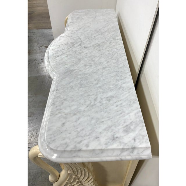 Maitland-Smith Traditional Cream Swan Katherine Credenza For Sale - Image 9 of 10