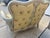 Yellow Early 21st Century Upholstered Settee Loveseat For Sale - Image 8 of 12