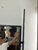 Industrial Revelation Lean on Me Mirror. Metal hammered frame, rectangular mirror. Original Retail $1395. Showroom floor...