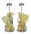 Glass Rock Lamp Sculptures in Yellow & Orange For Sale - Image 10 of 10
