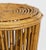 Italian Stool of Rattan and Bamboo From the Mid-20th Century For Sale In Austin - Image 6 of 13