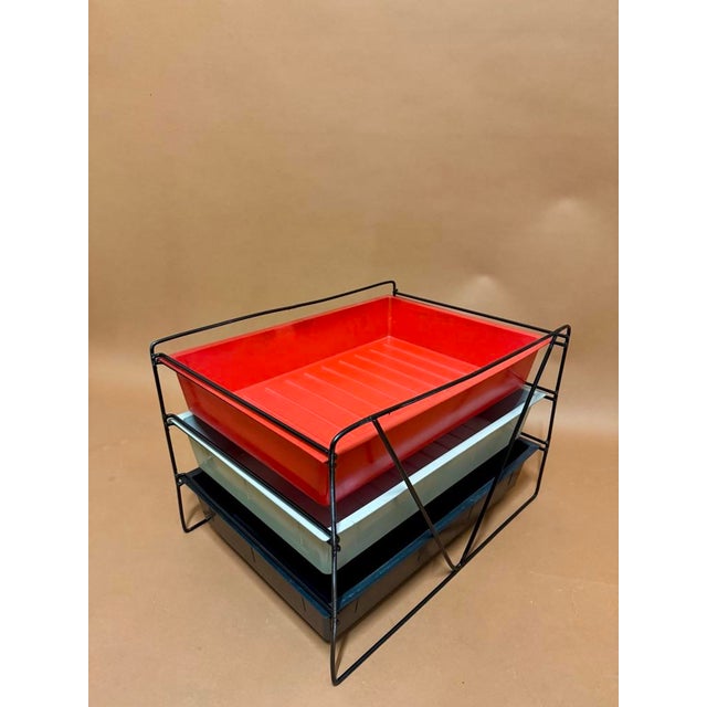 Drawer by Charlotte Perriand, 1950, in Good conditions. Designed 1950 to 1959 This piece has an attribution mark, I am...