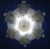 1960s Clear and Amber Graniglia Murano Flush Mount For Sale - Image 9 of 9