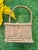 Vintage French Willow Wine Bottle Carrier Basket For Sale - Image 10 of 12