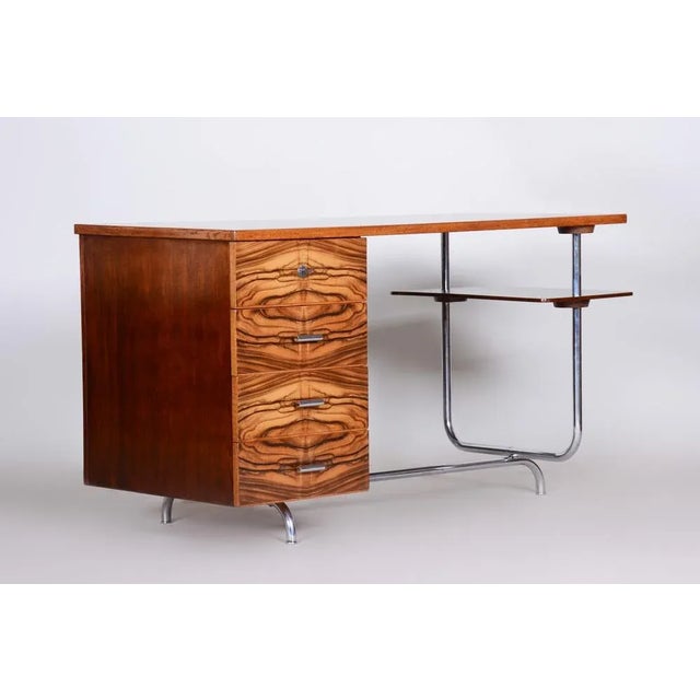 Art Deco Writing Desk by Jindrich Halabala for Up Závody, 1930s For Sale - Image 13 of 13