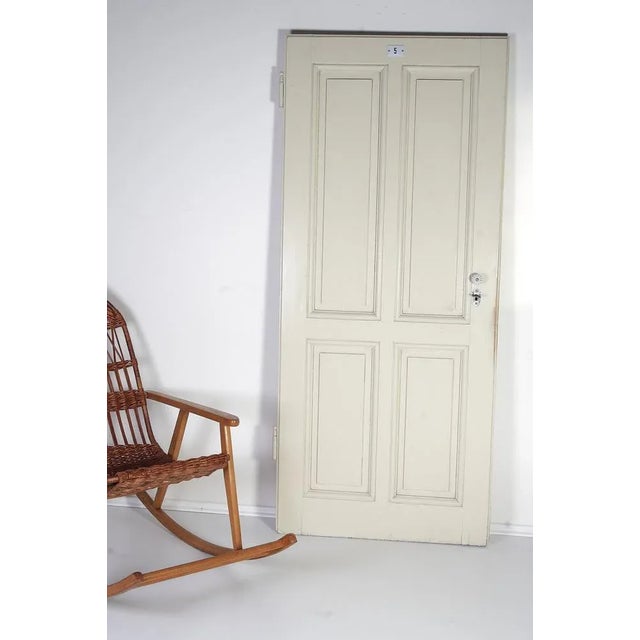 Wood Antique Pine Door, 1920s For Sale - Image 7 of 18