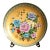 Chinese Ceramic Plate,Famille Rose Porcelain Plate Hand Painted Peony Flowers Pattern For Sale