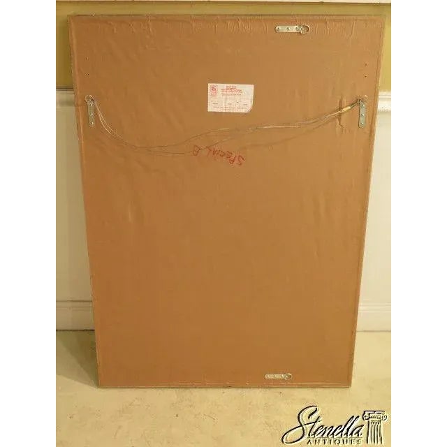 2010s Friedman Brothers #7319 Silver & Granite Framed Rectangular Mirror For Sale - Image 5 of 6