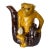 20th Century Chinese Yellow and Brown Monkey Teapot For Sale