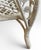 Vintage Boho Chic White Wicker Scrolled Side Tables With Glass Tops - A Pair For Sale - Image 12 of 13