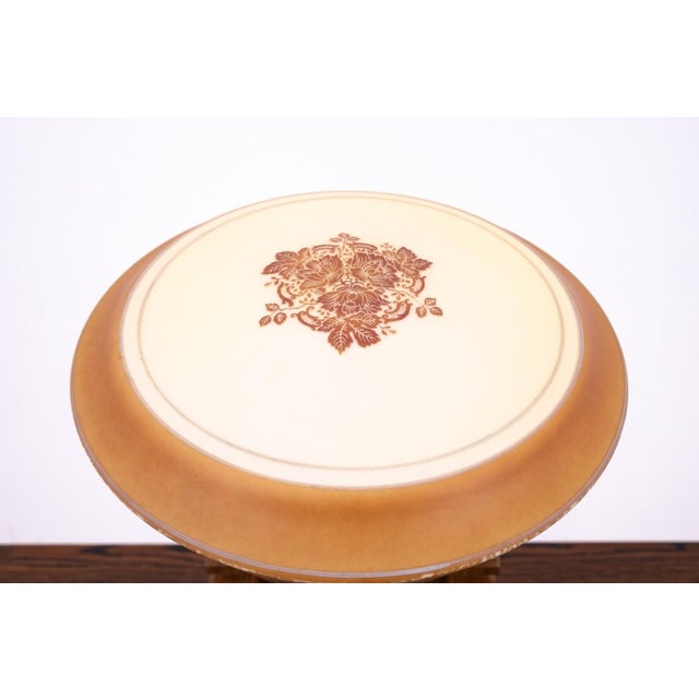 Metal Art Deco Table Lamp, Western Europe, 1940s For Sale - Image 7 of 9