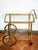 Hollywood Regency Brass and Glass Bar Cart, 1960s For Sale - Image 10 of 10