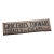 Antique "Groceries" Hand-Painted Wooden Storefront Sign For Sale