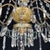 Metal Antique Genoese Empire Chandeliers in Crystal and Gilded Wood, 1780s, Set of 2 For Sale - Image 7 of 14