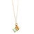 Metal Vintage 14k Yellow Gold "Mad Money" Dollar Bill Necklace For Sale - Image 7 of 7