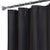 Magnetized Shower Curtain Liner Black Can be used alone or with any other fabric or PVC shower curtains Mildew Resistant...