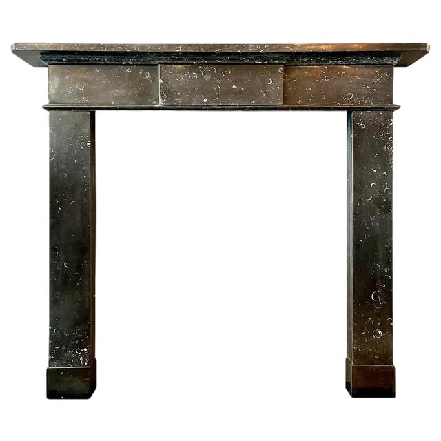 Irish George III Fireplace Mantel in Kilkenny Marble, 1790 For Sale