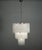 White Toni Zuccheri Style Tronchi Murano Chandeliers, 1990s, Set of 2 For Sale - Image 8 of 10