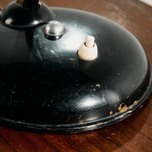 1950s Bauhaus Table Lamp by Christian Dell for Helo Leuchten, 1950s For Sale - Image 5 of 12