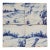 19th Century Set of Four Tiles Blue & White Depicting a Hand, Landscapes and a Hand Holding a Fan For Sale