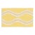 Sample - Schumacher Ogee Embroidered Tape in Yellow For Sale