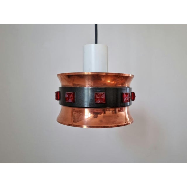 Mid-Century Pendant from Vitrika, Sweden, 1970s For Sale - Image 6 of 16