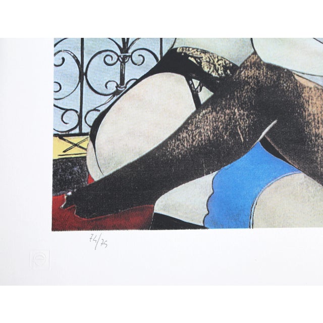 Pop Art Gianni Bertini, Le Vittime DI Mercurio, Serigraph For Sale - Image 3 of 4