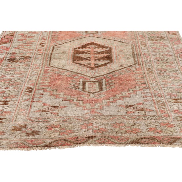 Vintage Turkish Oushak Rug, 03'03 X 05'00 For Sale - Image 4 of 11