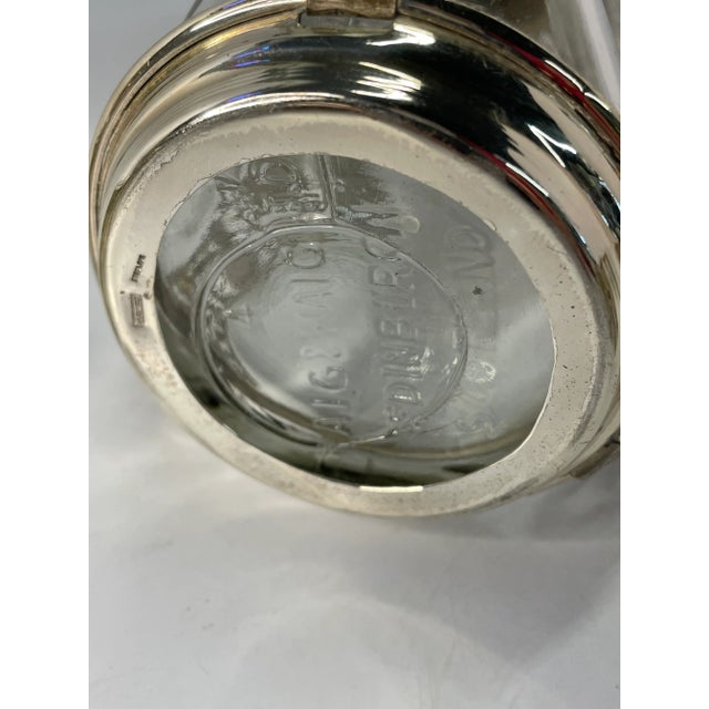 1970s Haig & Haig Whiskey Decanter Shot Glasses Sterling Set- 12 Pieces For Sale - Image 9 of 9