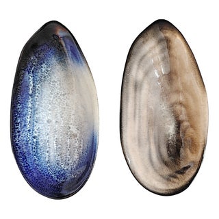 Ceramic Trinket Trays by Pol Chambost, 1950s, Set of 2 For Sale