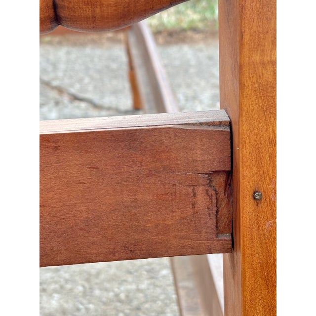 Vintage Twin Size Jenny Lind Spindle or Spool Bed For Sale - Image 15 of 16