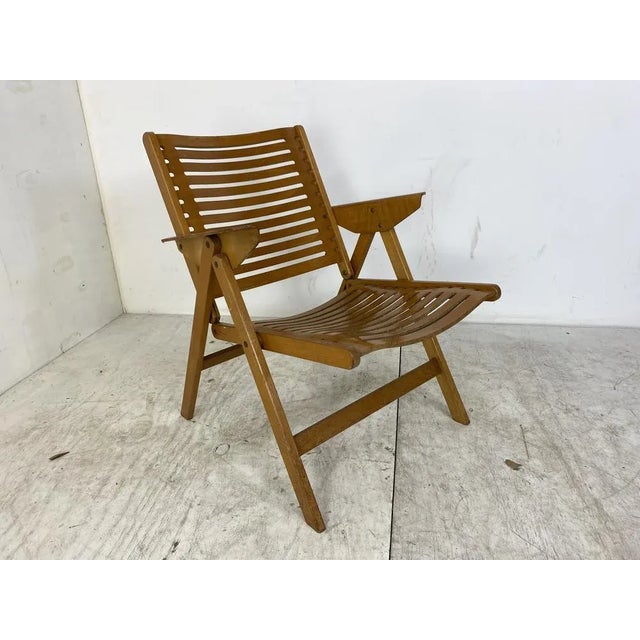 Vintage Rex Folding Chair by Niko Kralj for Stol Kamnik, Slovenia, 1960s For Sale - Image 9 of 10