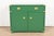 Thomasville Mid-Century Hollywood Regency Campaign Green Lacquered Bar Cabinet, Newly Refinished For Sale - Image 13 of 13