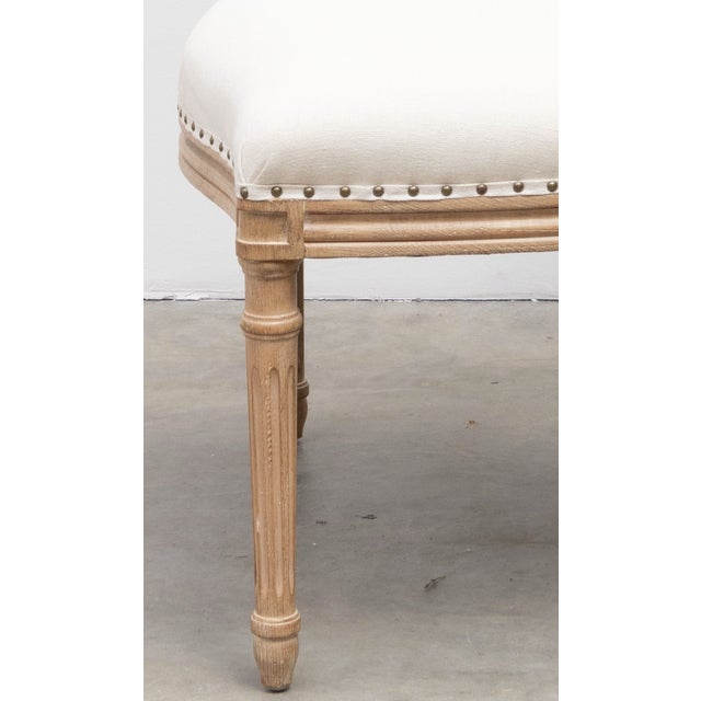 Late 20th Century Oval Back Louis XVI Side Chair For Sale - Image 6 of 8