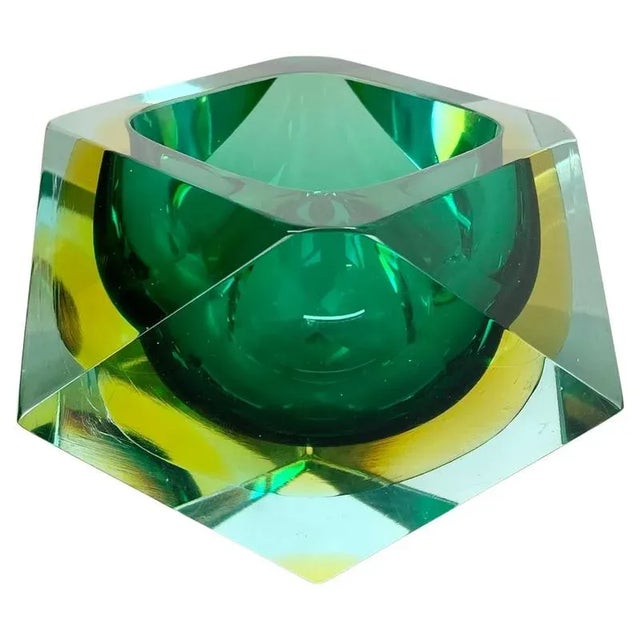 Murano Glass Sommerso Bowl Ashtray from Luigi Mandruzzato, Italy, 1970s For Sale - Image 17 of 17