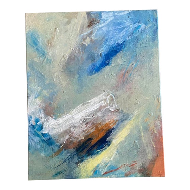 “Seaside” 2024 Abstract Painting For Sale