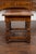 English English 1850s Walnut Parquet Top Table with Single Drawer and Turned Legs For Sale - Image 3 of 12