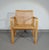 Beechwood and Webbing Chair by Olivo Pietro, Italy, 1970s For Sale - Image 15 of 18