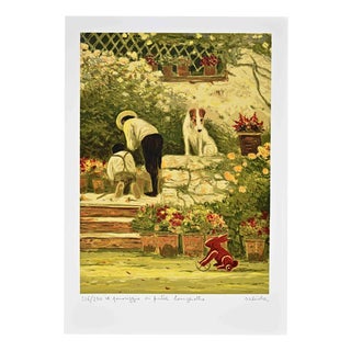 Antonio Saliola, Brother Rabbit's Afternoon, 2000s, Lithograph For Sale
