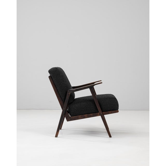 20th Century Czech Upholstered Armchair For Sale - Image 17 of 18